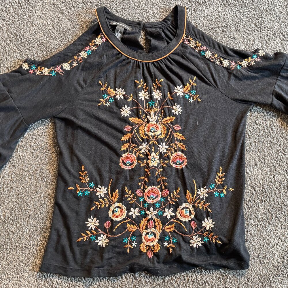 Black top from International Concepts, size medium